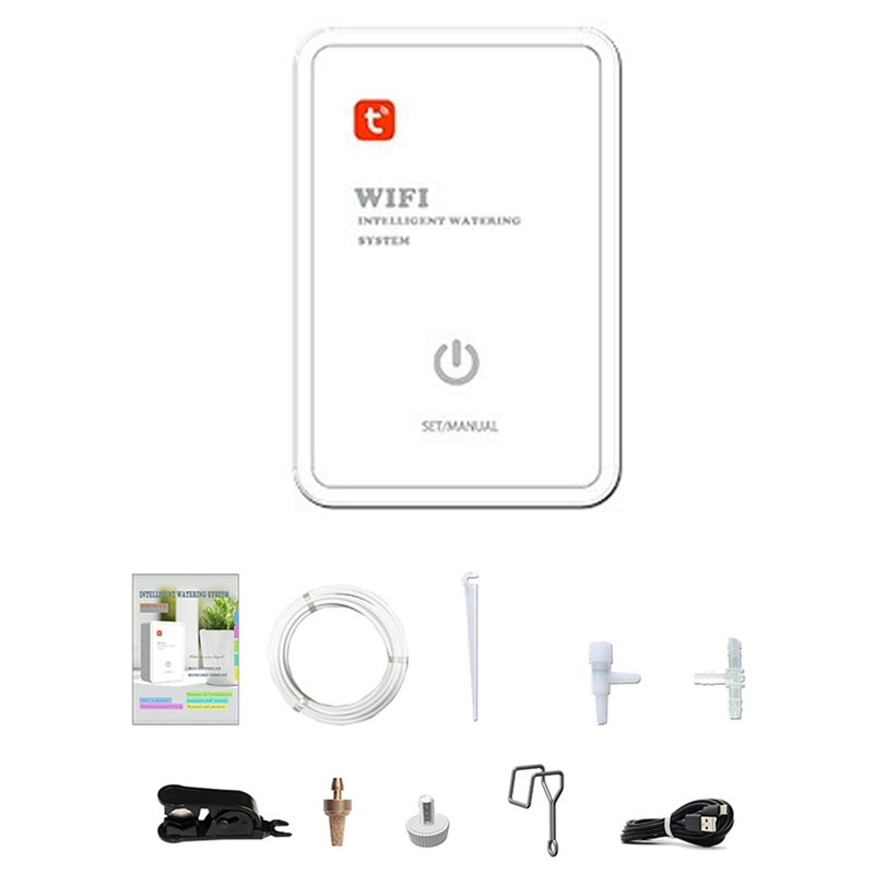 Smart Garden Irrigation System - Kit Sistem Irigasi Tetes Otomatis Tuya