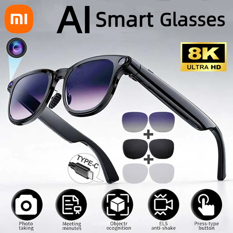 Smart Garden Xiaomi - Kacamata Pintar Xiaomi AI Kamera 8K