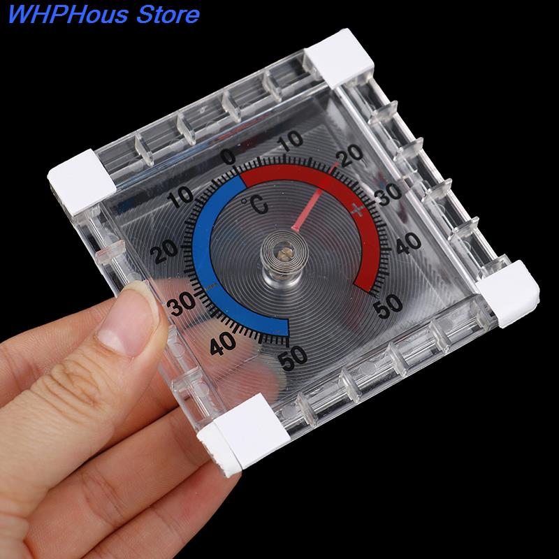 Garden Weather Station - Termometer jendela dalam ruangan, alat pengukur