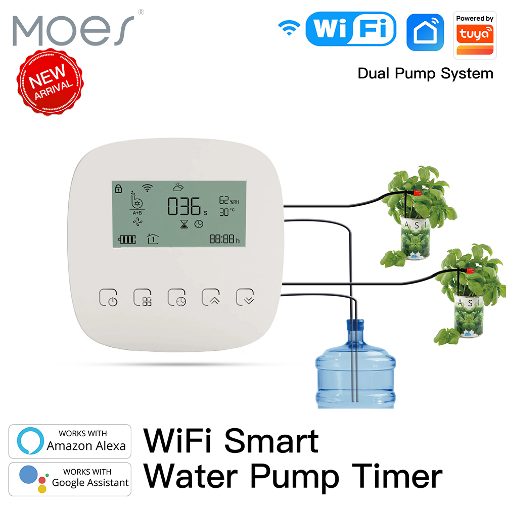 Smart Garden Irrigation System - Mesin Penyiraman Pintar WiFi Tuya Pengontrol