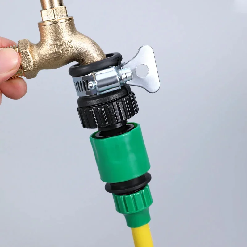 2 Buah Adaptor Keran Air Unive - Smart Garden Hose ulasan dan harga