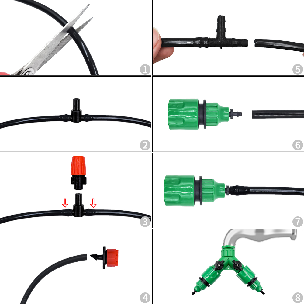 Sistem Irigasi Alat Kebun Kit  - Smart Garden Hose ulasan dan harga