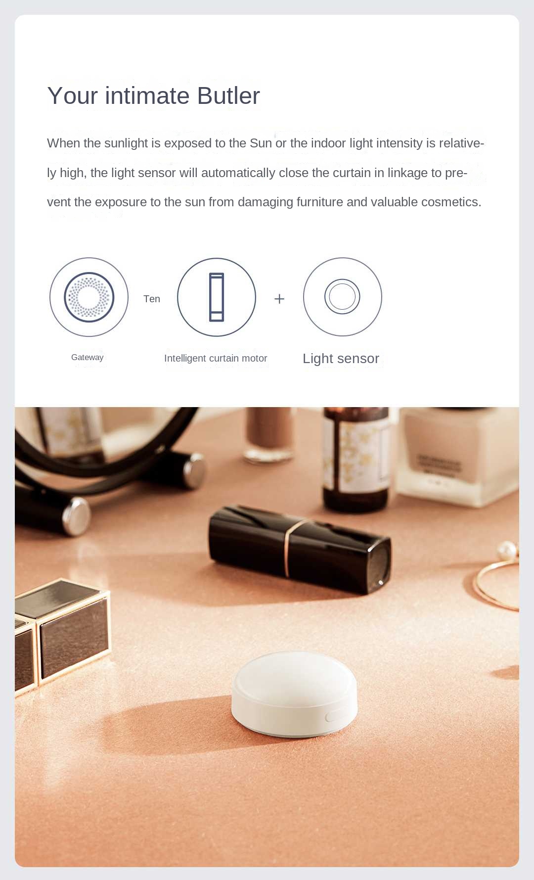 Aqara sensor cahaya T1 Zigbee  - Smart Garden Xiaomi ulasan dan harga
