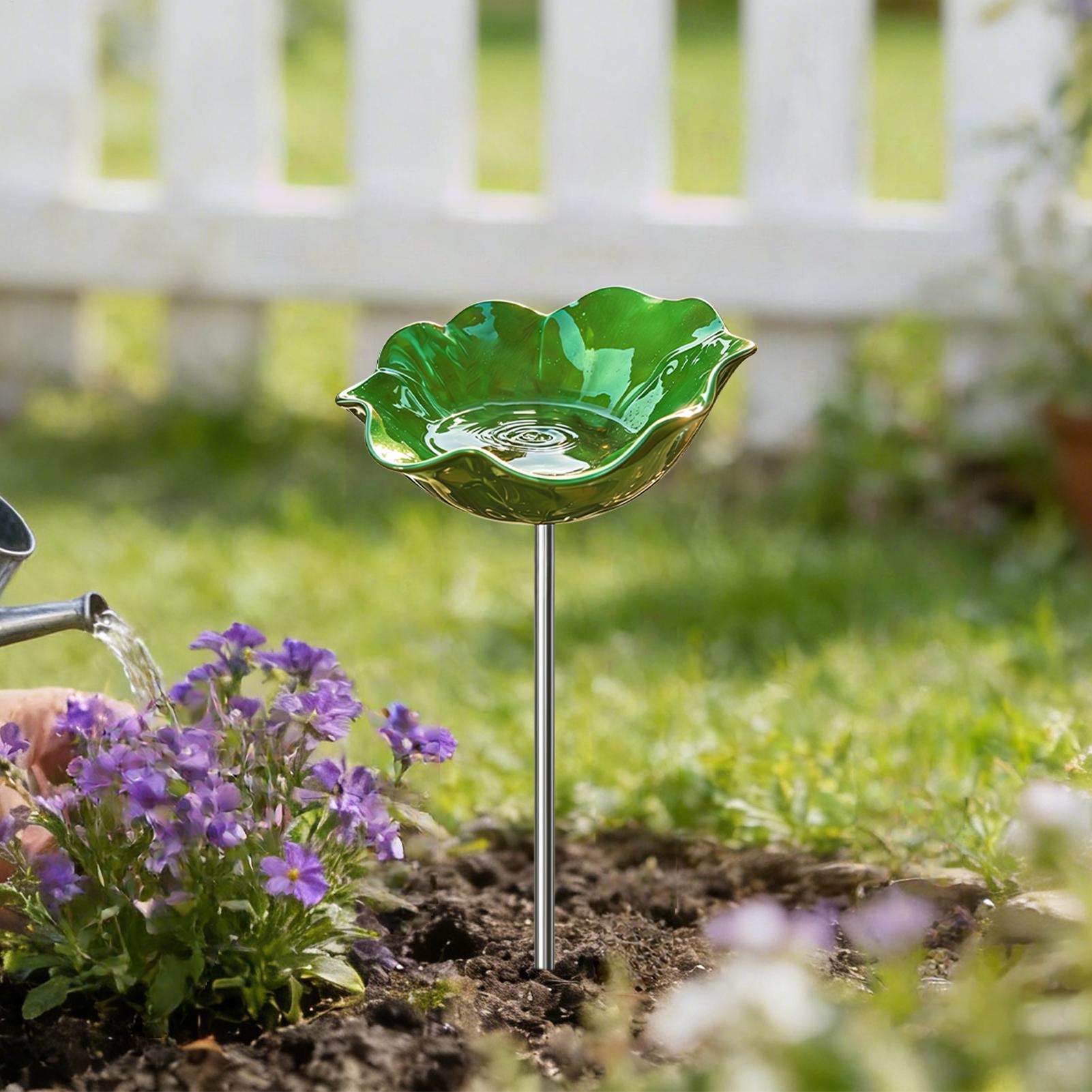 Cangkir Makan Lebah Logam Taha - Garden Weather Station ulasan dan harga