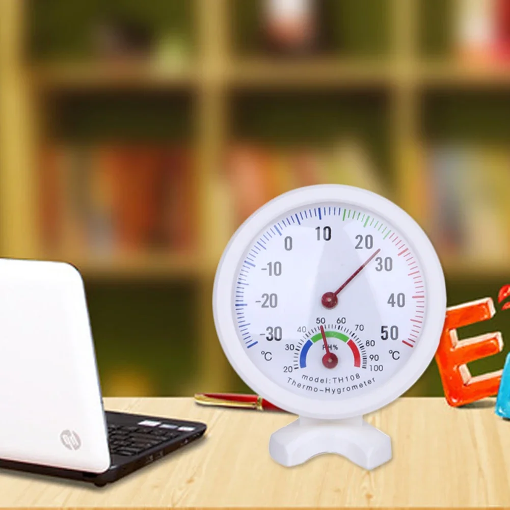 Termometer Berbentuk Jam Bulat - Garden Weather Station ulasan dan harga