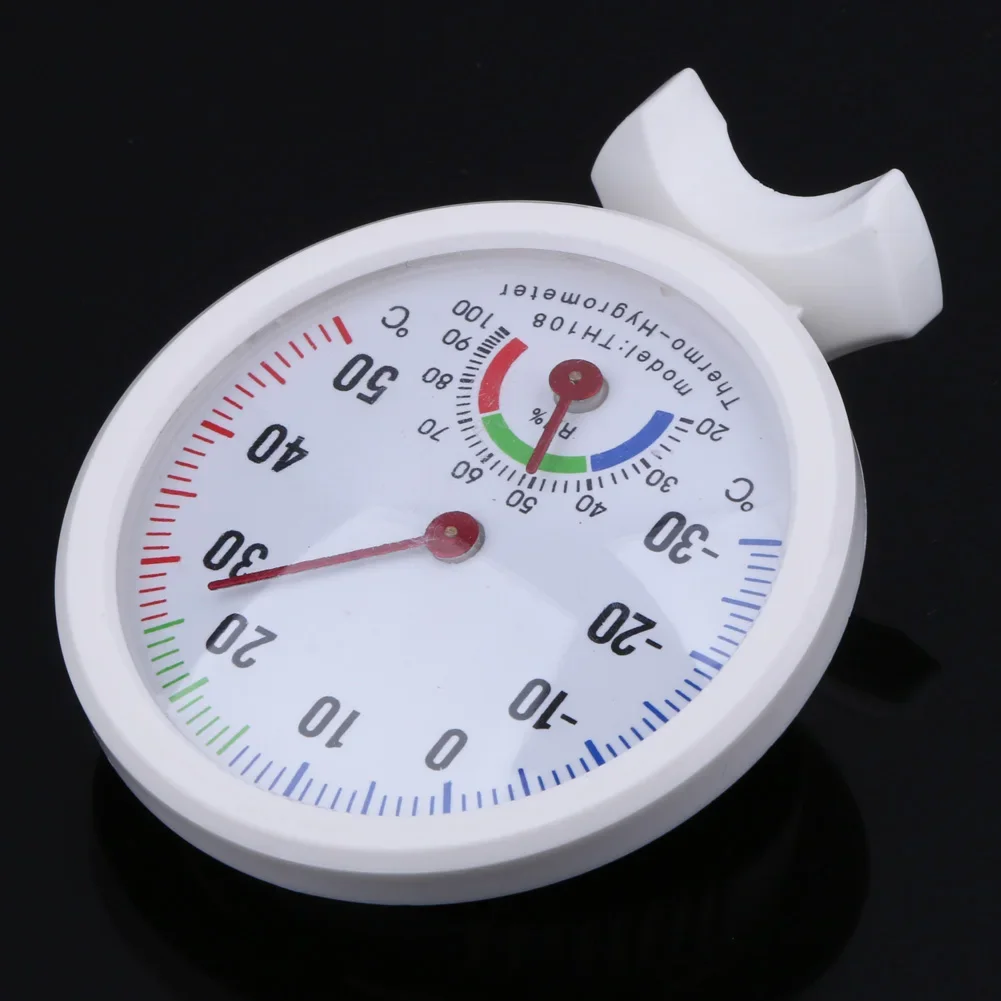 Termometer Berbentuk Jam Bulat - Garden Weather Station ulasan dan harga