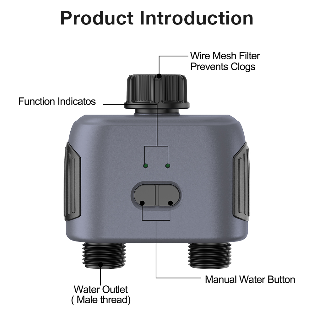 Tuya Zigbee/Bluetooth Pengontr - Smart Garden Irrigation System ulasan dan harga