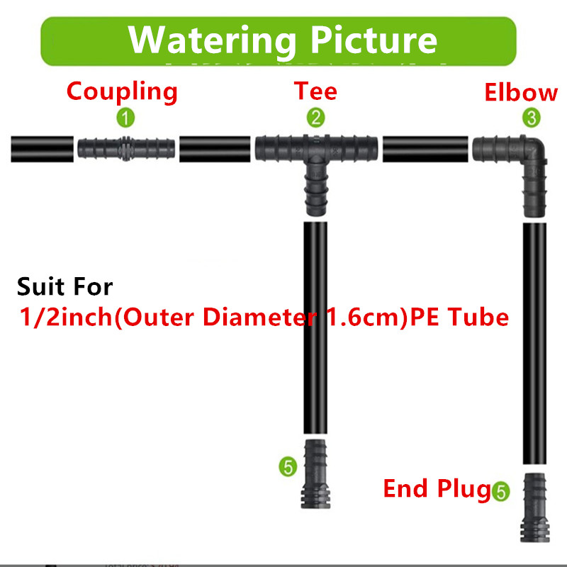 60Pcs/set Perlengkapan Irigasi - Smart Garden Hose ulasan dan harga