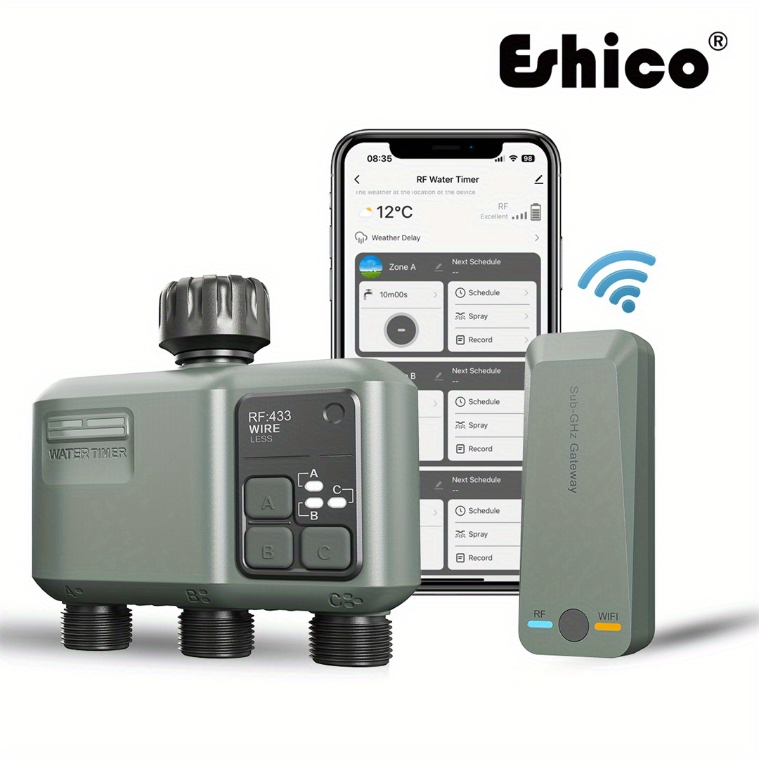 Timer Penyiram Cerdas Eshico:  - Smart Garden Irrigation System ulasan dan harga