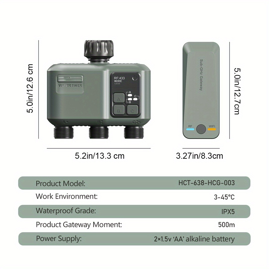 Timer Penyiram Cerdas Eshico:  - Smart Garden Irrigation System ulasan dan harga