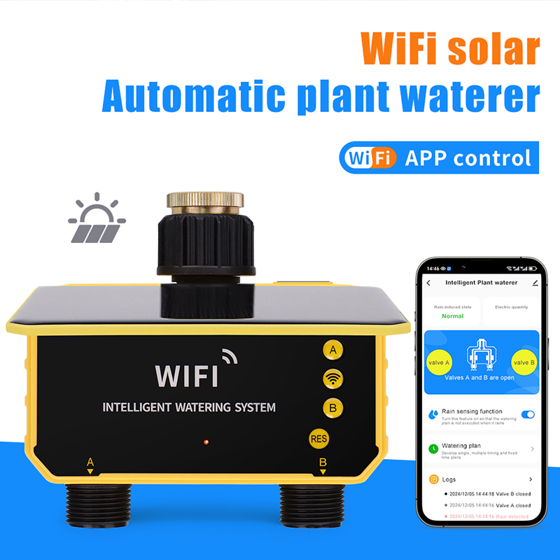 Timer Irigasi Tenaga Surya WiF - Smart Garden Irrigation System ulasan dan harga