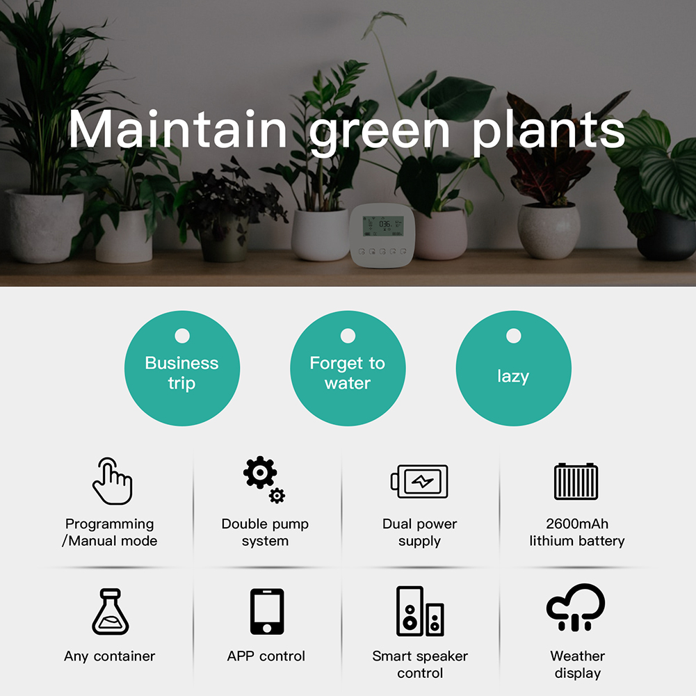 Mesin Penyiraman Pintar WiFi T - Smart Garden Irrigation System ulasan dan harga