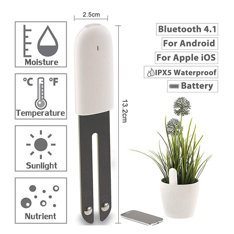 HHCC Monitor bunga detektor be - Smart Garden Xiaomi ulasan dan harga
