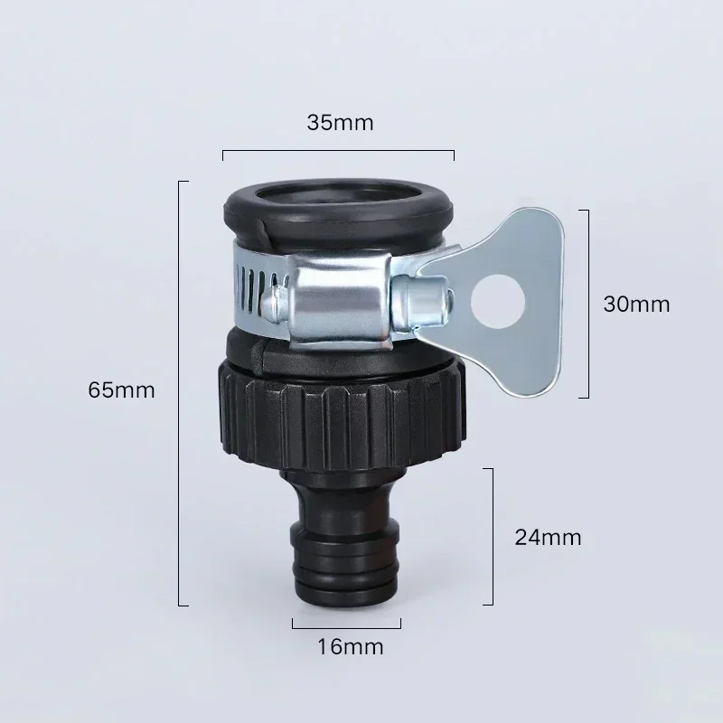 1/2 Buah Adaptor Keran Air Uni - Smart Garden Hose ulasan dan harga