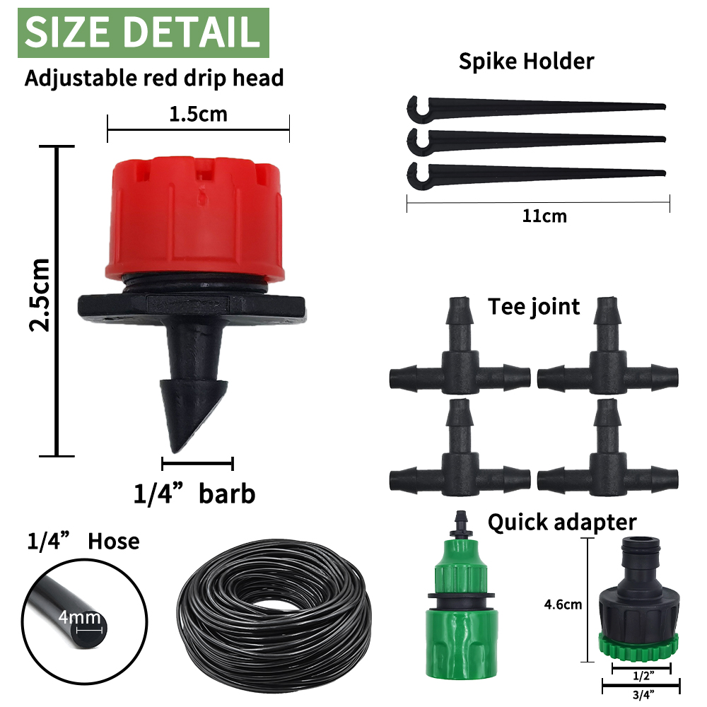 Sistem irigasi tetes mikro por - Smart Garden Hose ulasan dan harga